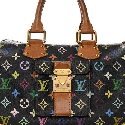 Louis Vuitton Monogram Multicolor Speedy 30 Black 7 of 27