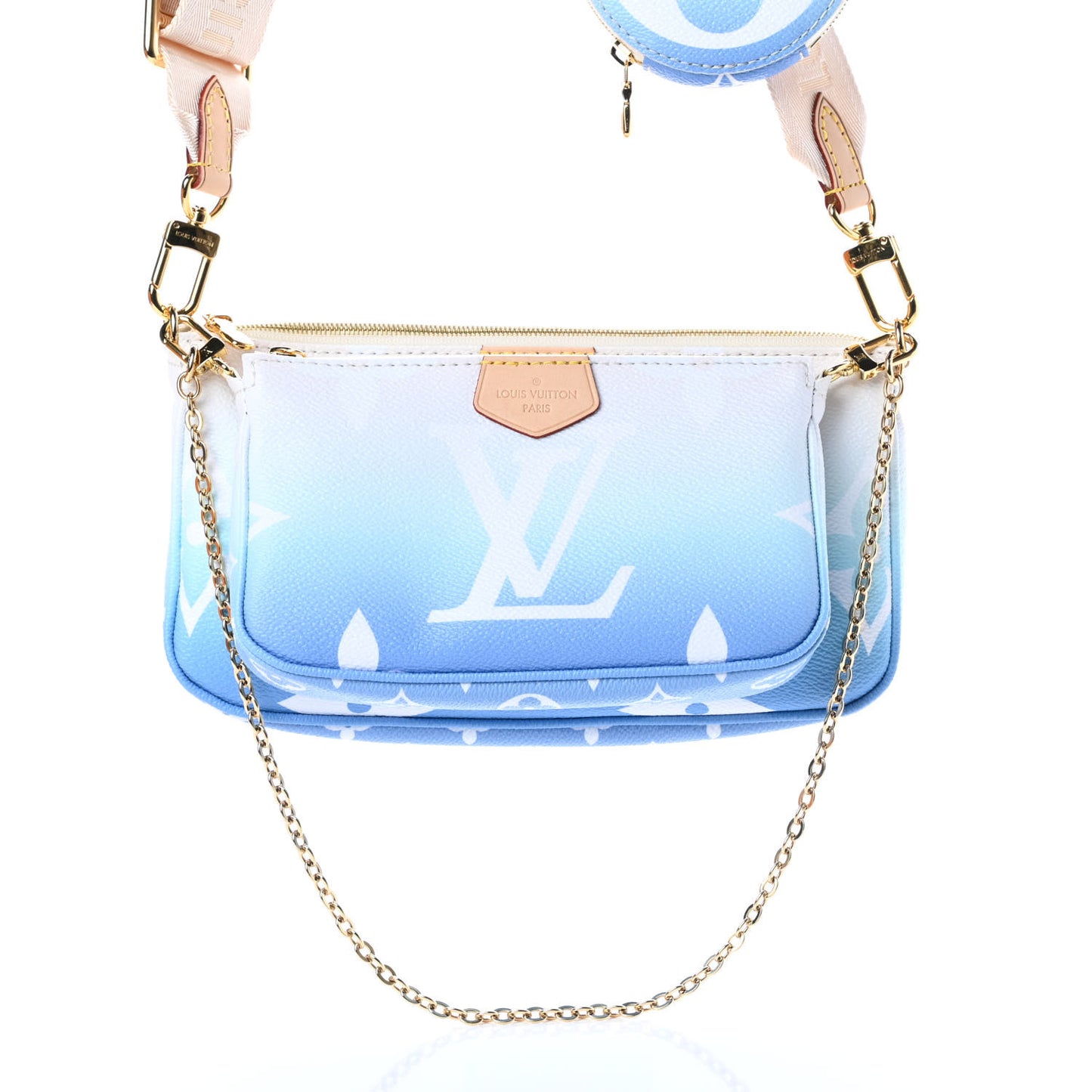 Monogram Giant By The Pool Multi Pochette Accessories Blue