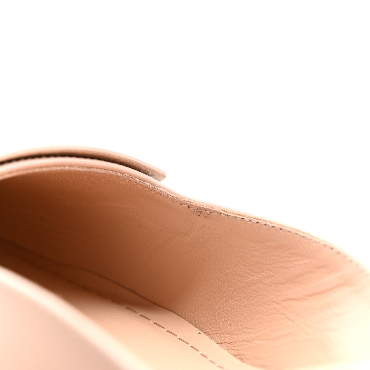 Patent Dior Day Slingback 35mm Pumps 40.5 Nude