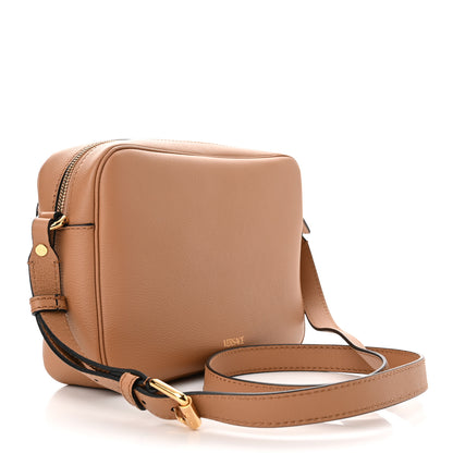 Versace Grained Calfskin Medusa Camera Bag Brown 3 of 9
