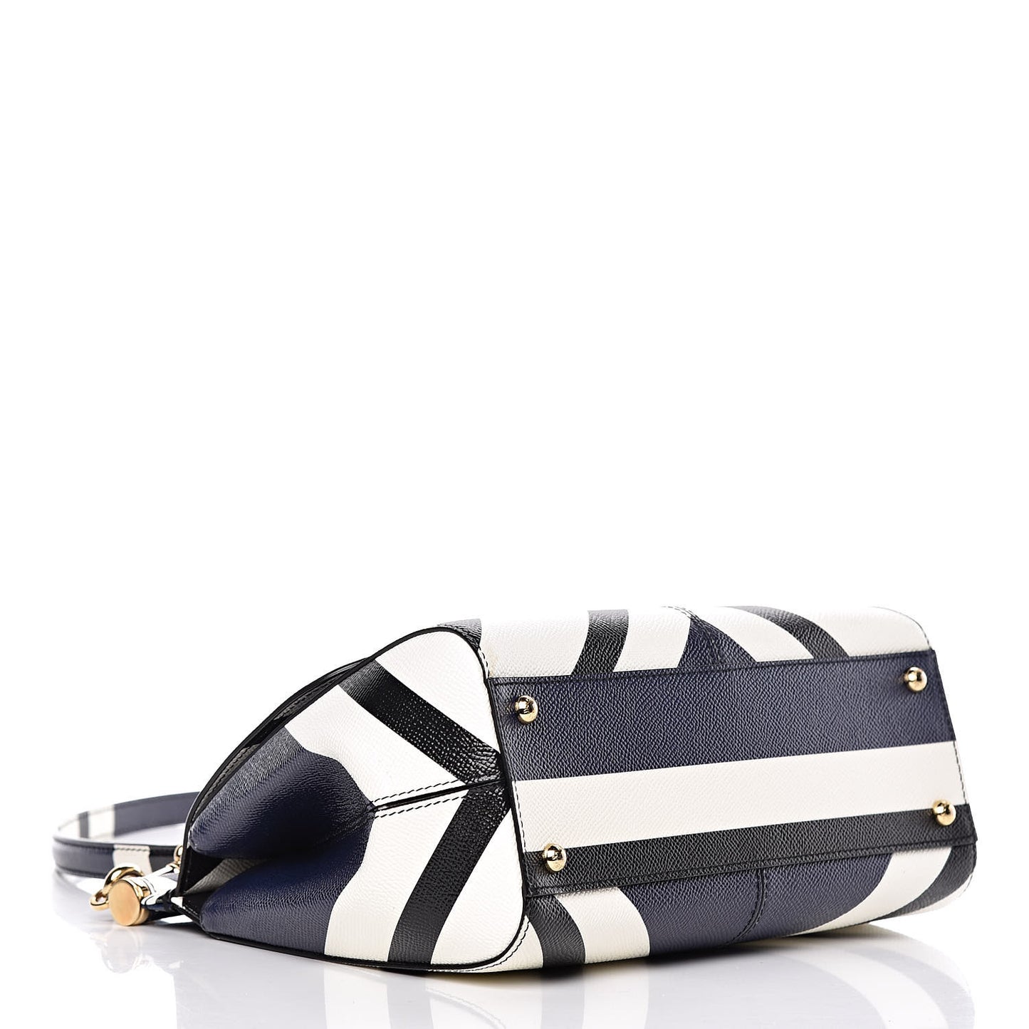 Dauphine Striped Medium Miss Sicily Satchel Multicolor