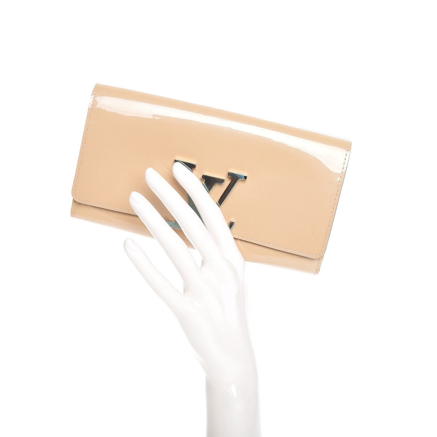Patent Louise Wallet Nude