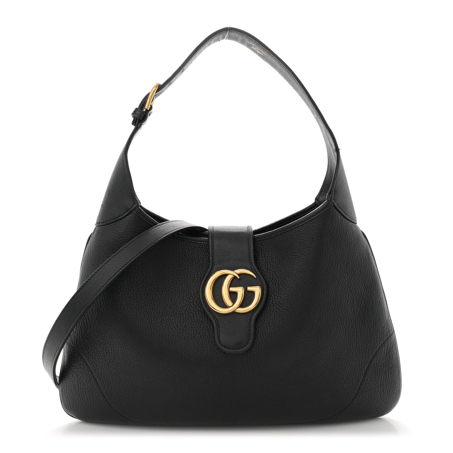 Goatskin Medium Aphrodite Shoulder Bag Black