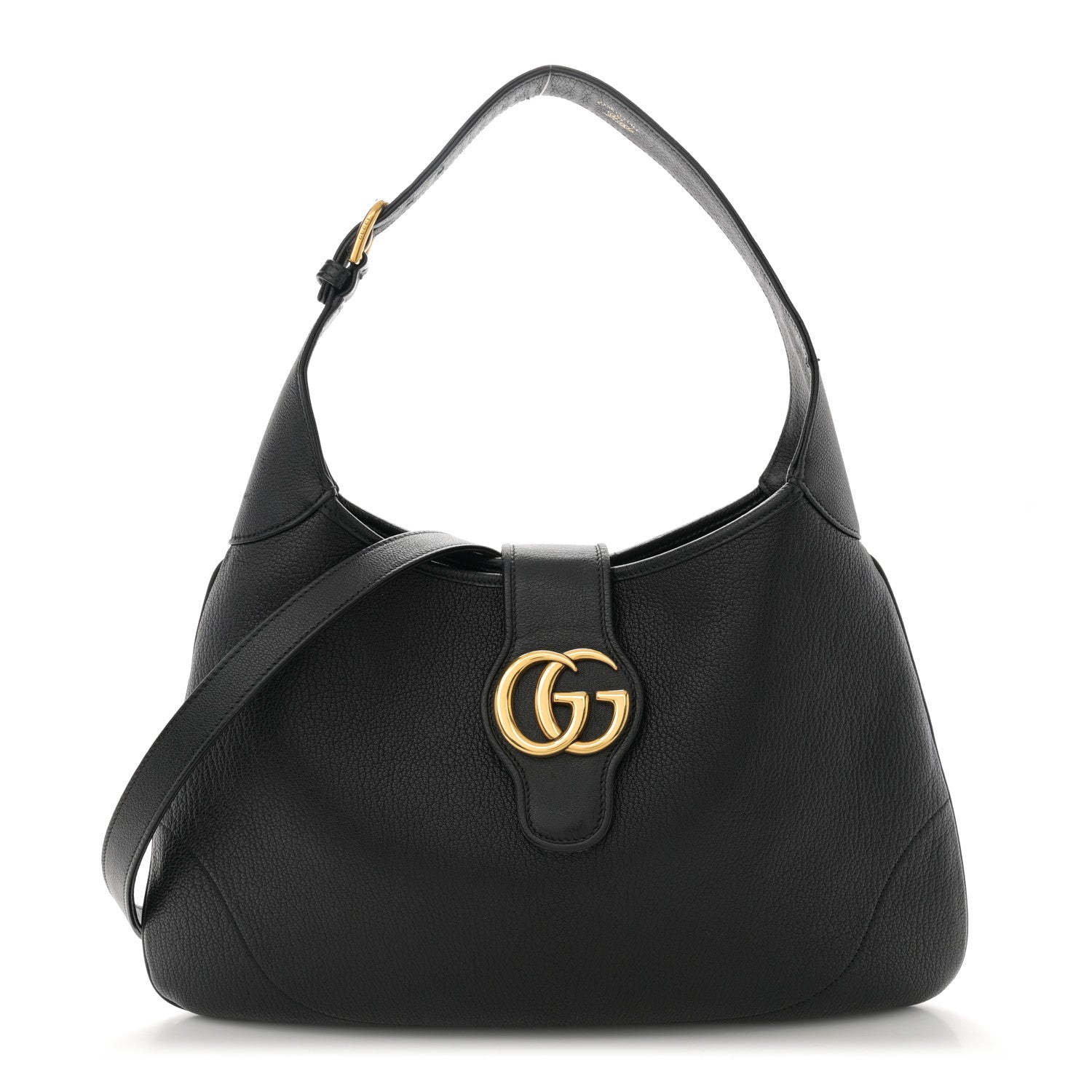 Gucci Goatskin Medium Aphrodite Shoulder Bag Black 1 of 13