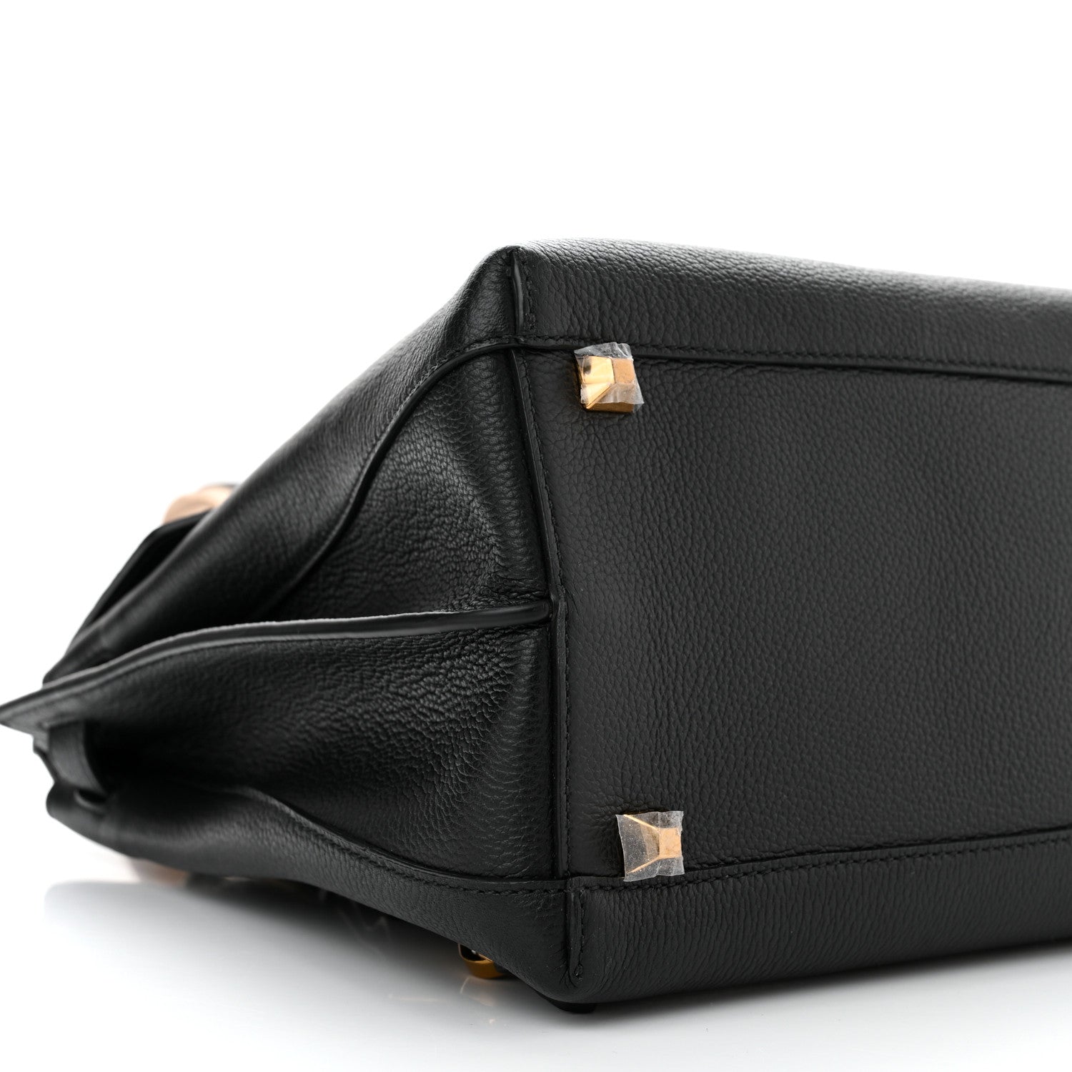 MCM Grained Calfskin Medium Milla Convertible Backpack Black 8 of 9