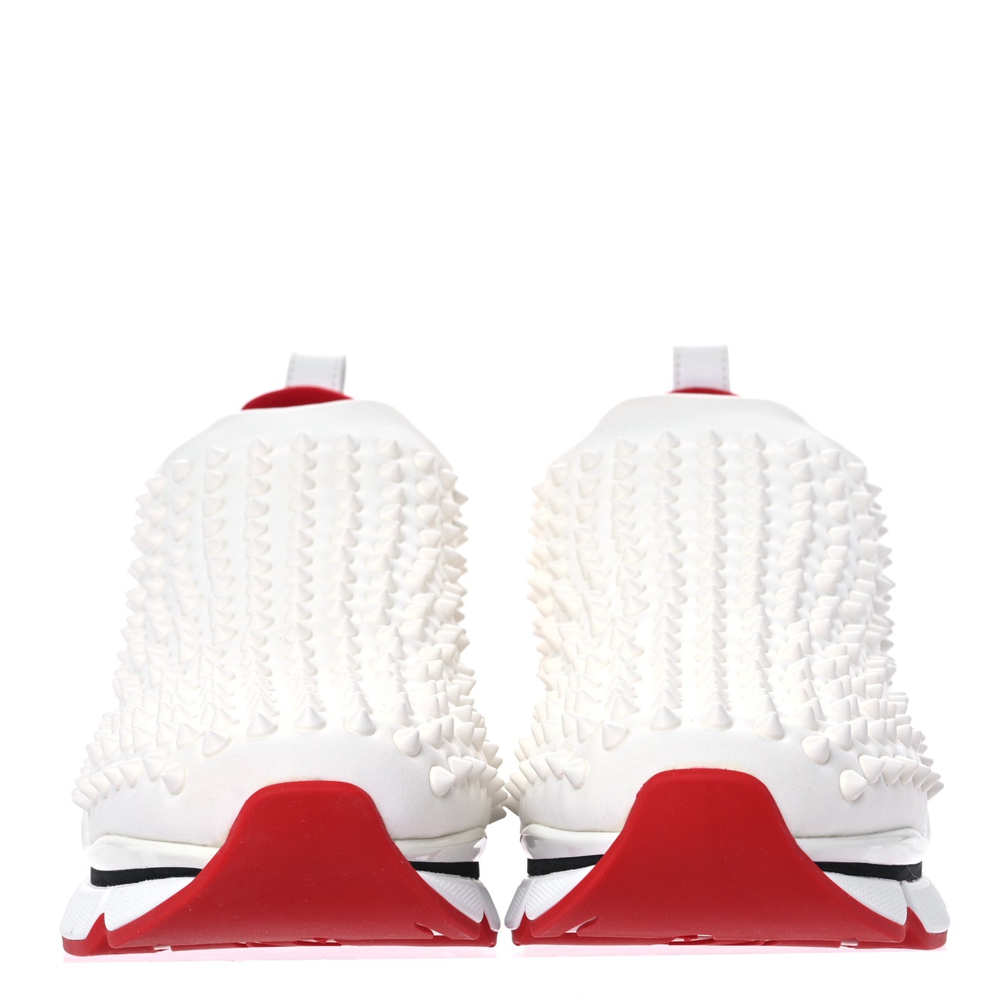 Neoprene Spike Sock Donna Flat Sneakers 40 White Snow