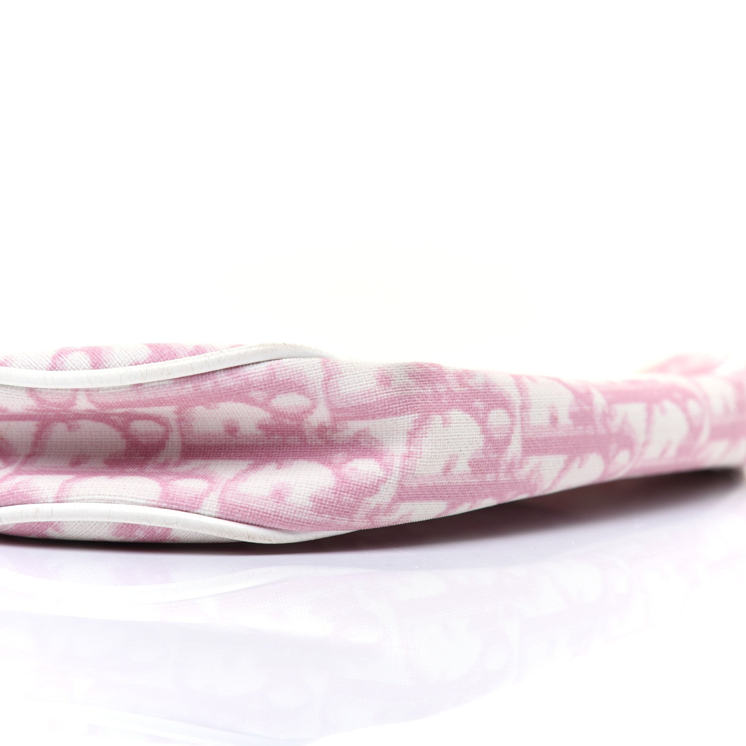 Christian Dior Monogram Mini Saddle Pochette Pink 7 of 20