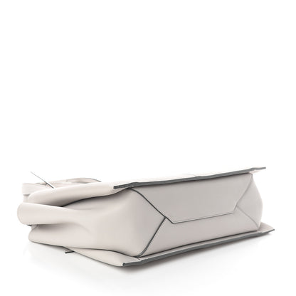Celine Smooth Calfskin Medium Tri-Fold Bag Pearl Grey 3 of 8