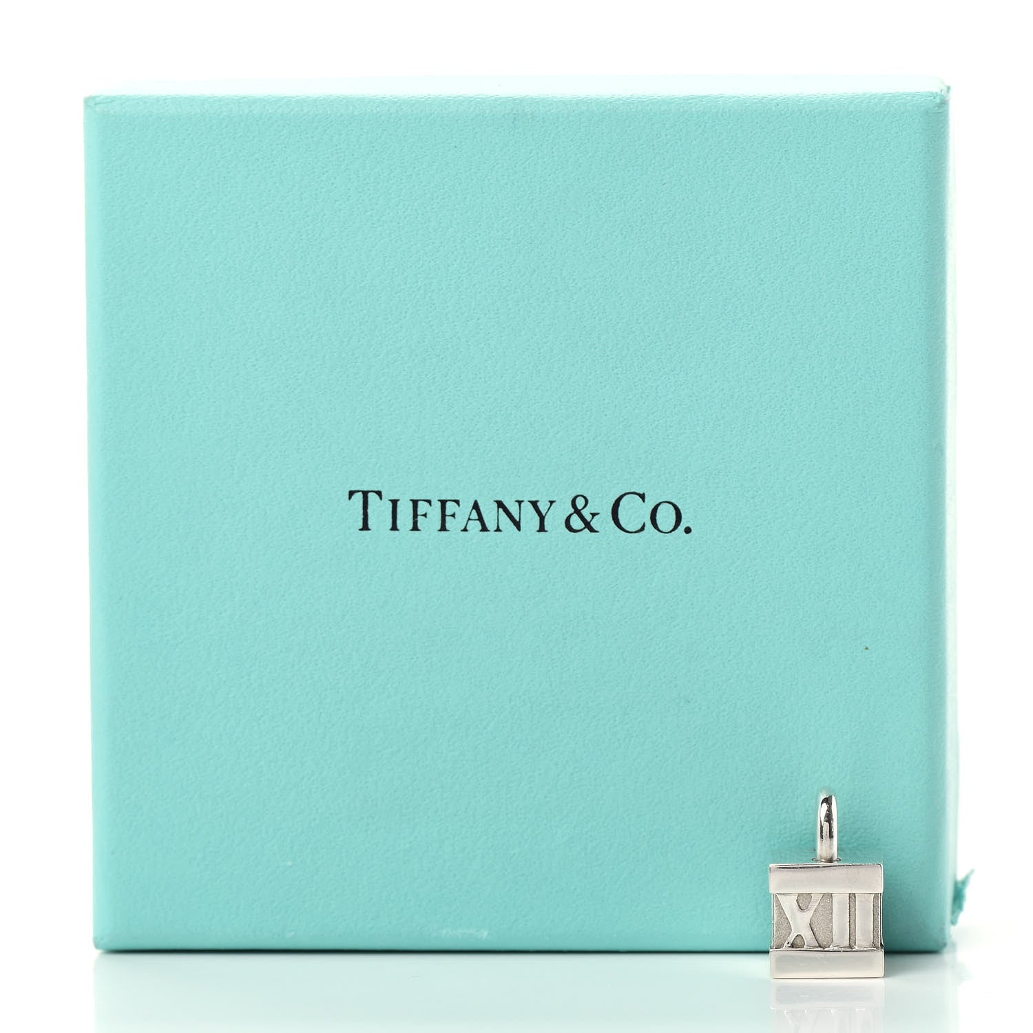 Tiffany Sterling Silver Atlas Lock Charm 4 of 4