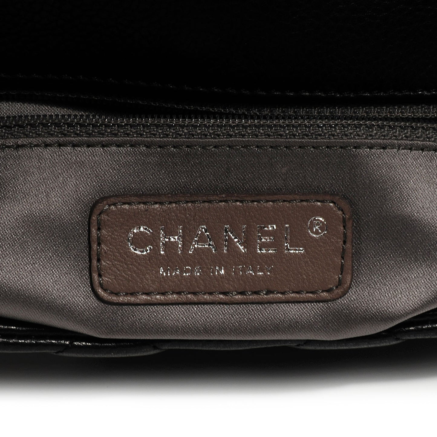 Caviar Quilted Coco Casual Flap Black