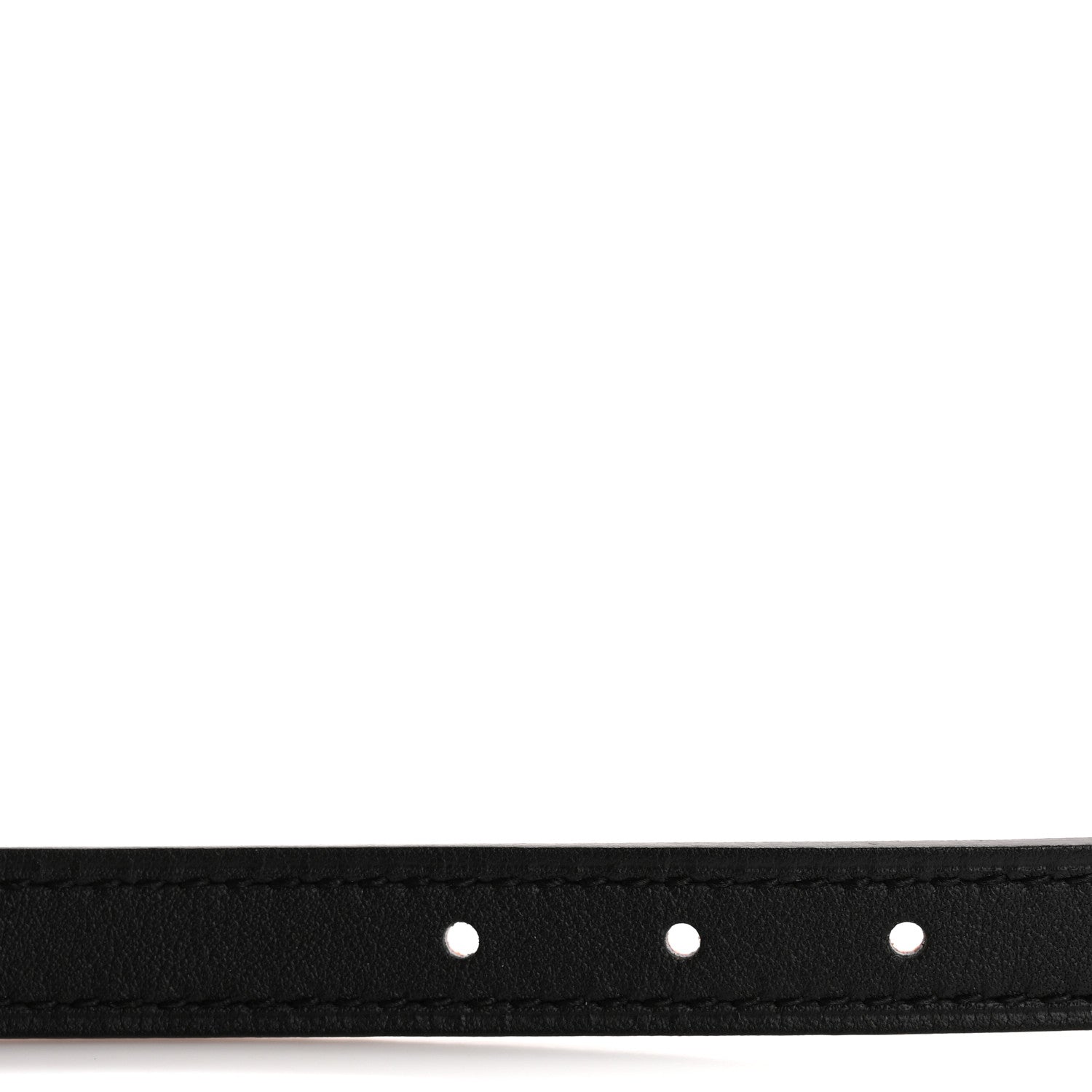 Hermes Swift Epsom 13mm Gamma Belt 80 32 Black Orange 3 of 6
