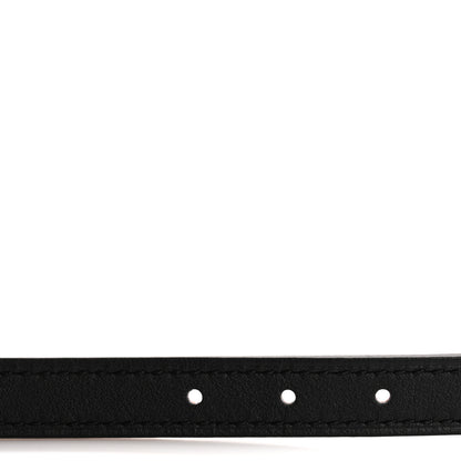 Hermes Swift Epsom 13mm Gamma Belt 80 32 Black Orange 3 of 6