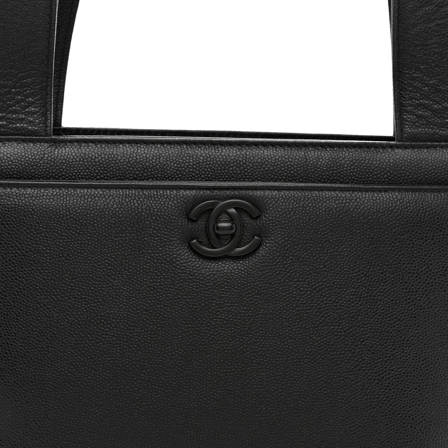 Caviar CC Shoulder Bag So Black