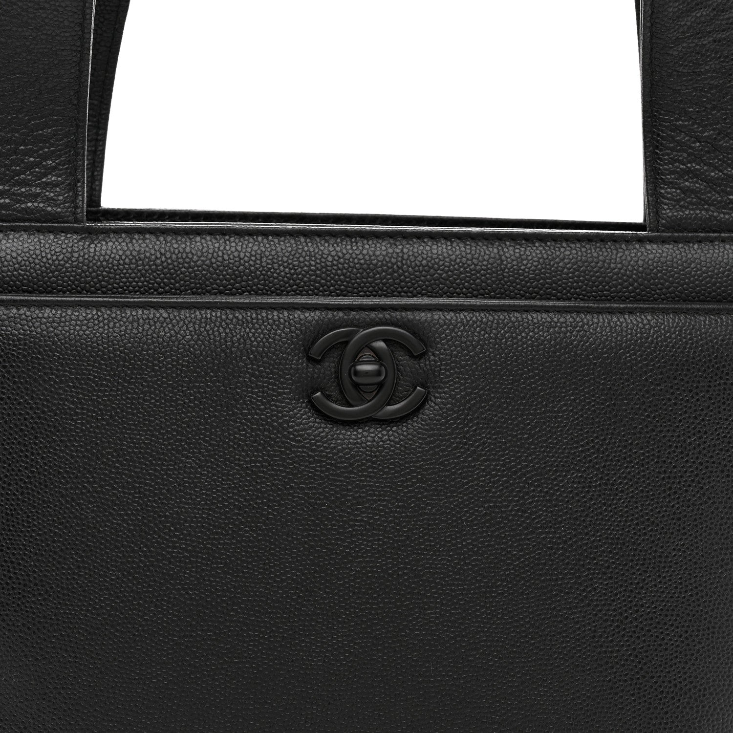 Chanel Caviar CC Shoulder Bag So Black 8 of 10