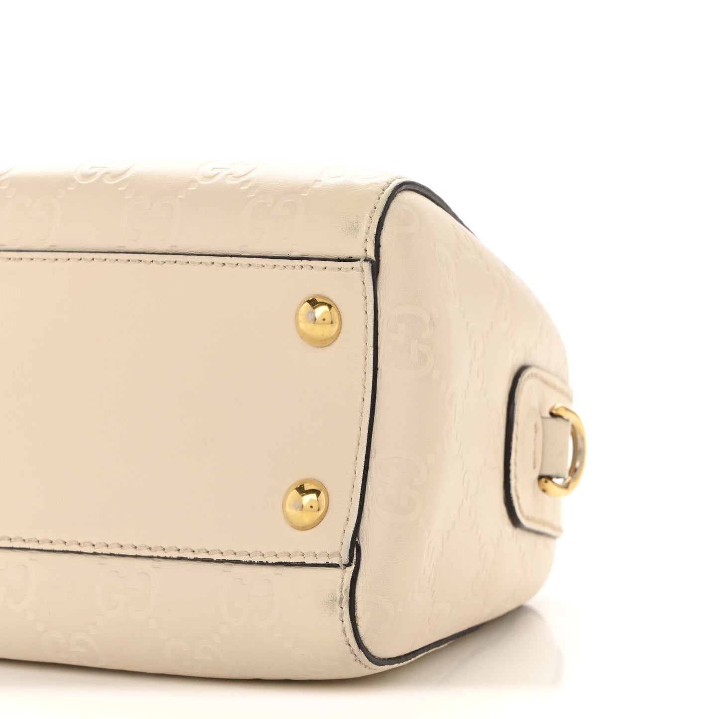 Guccissima Mini Joy Boston White