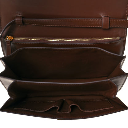 Celine Box Calfskin Medium Classic Box Flap Bag Camel 5 of 21