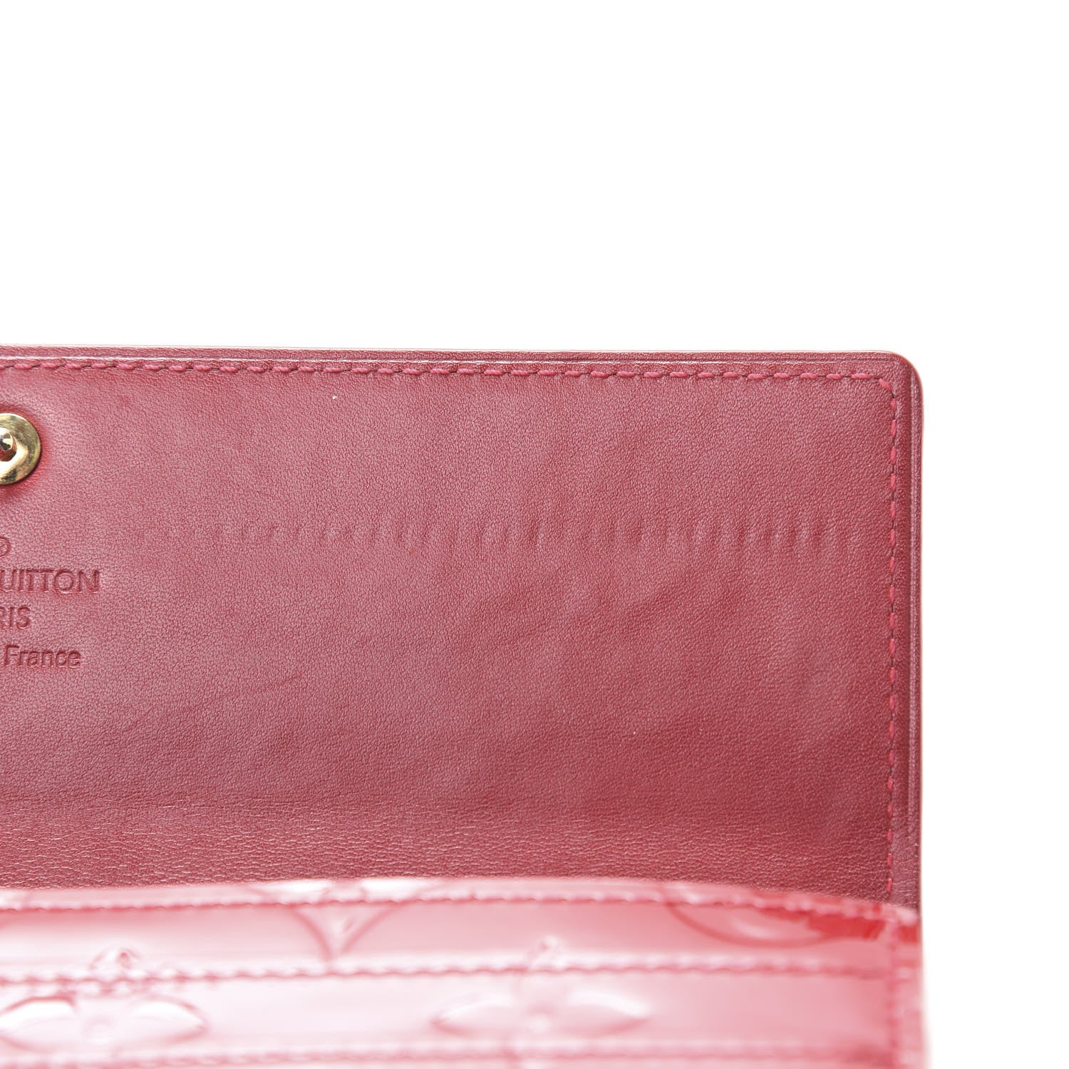Louis Vuitton Vernis Sarah Wallet Pomme D'Amour 8 of 11