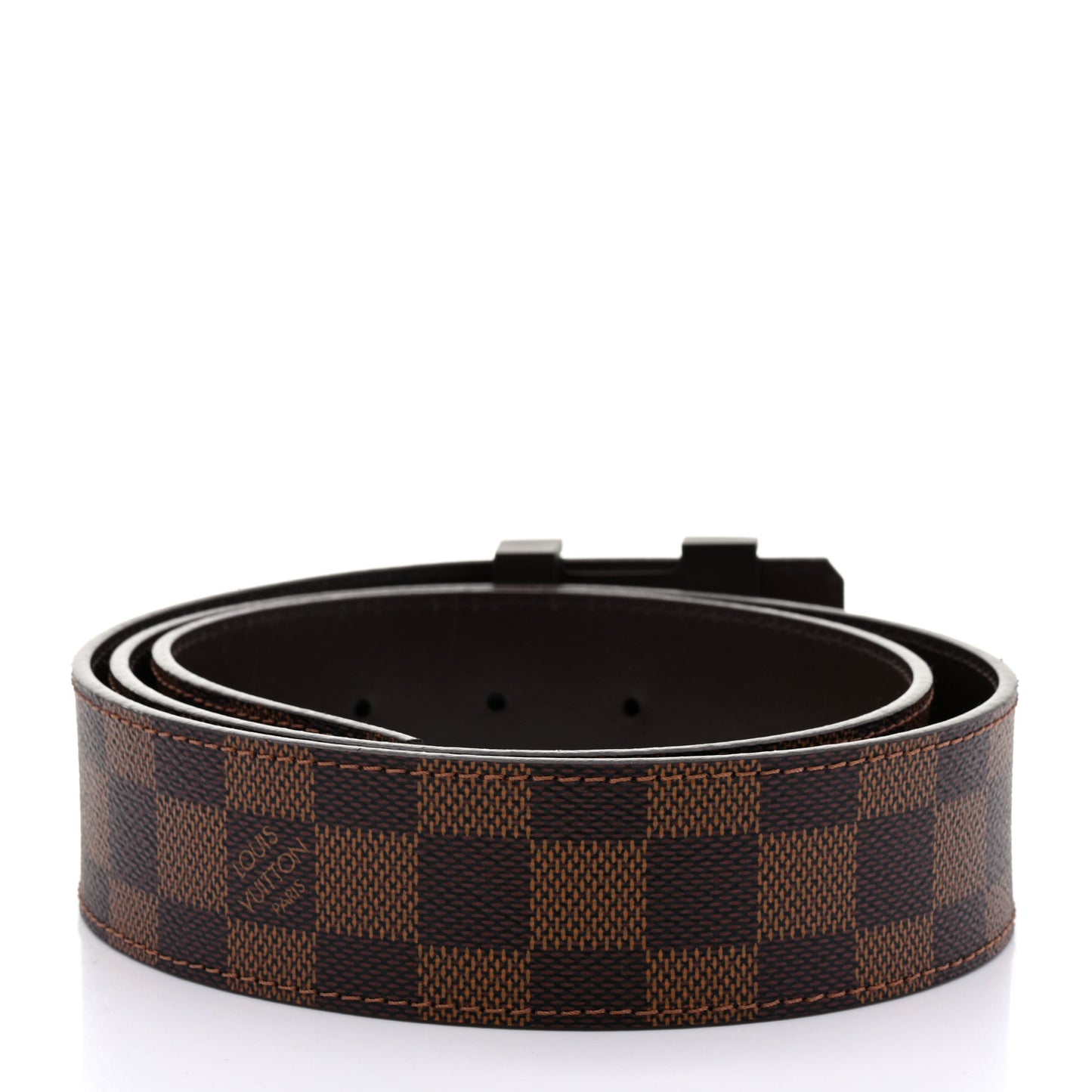 Damier Ebene 40mm LV Initiales Belt