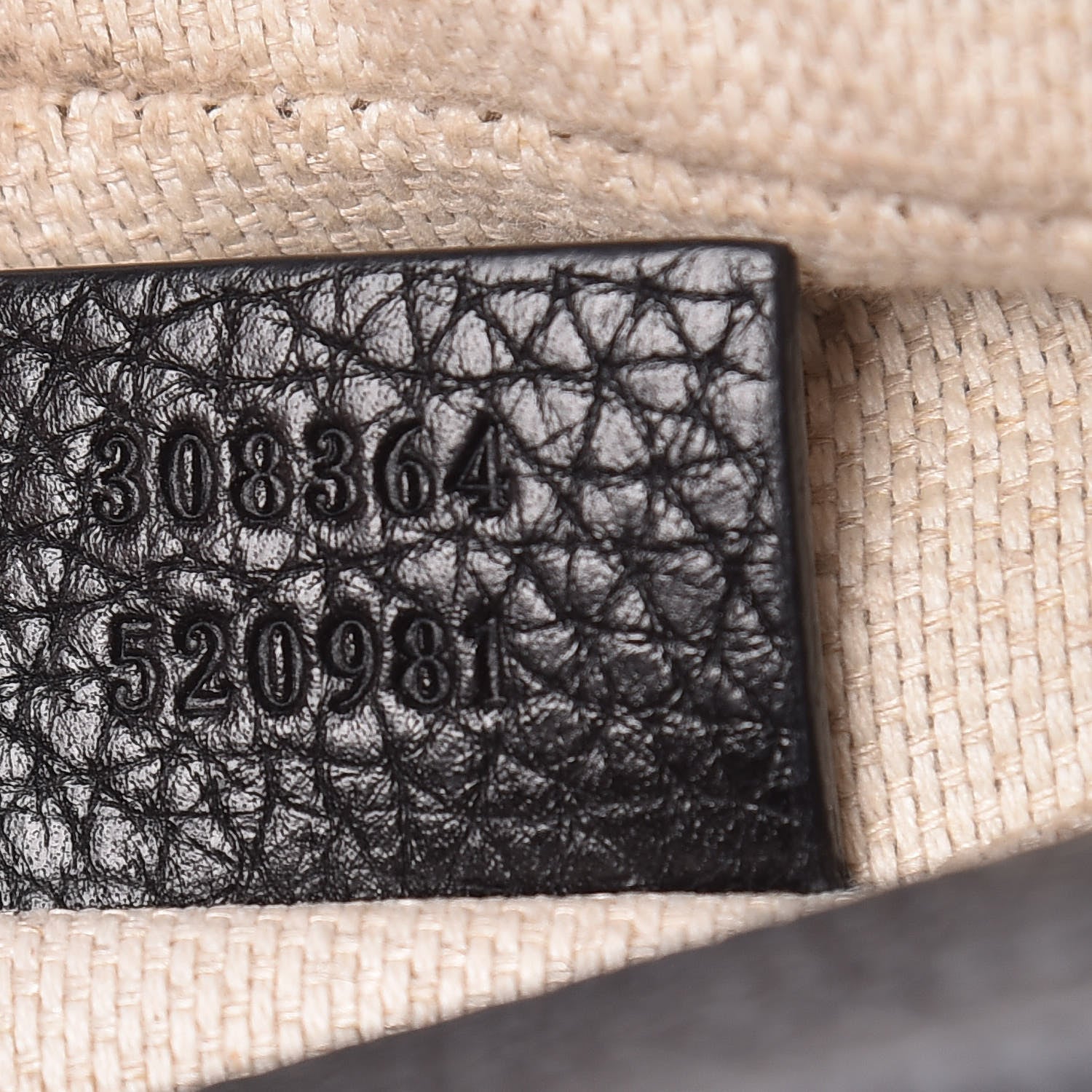 Gucci Pebbled Calfskin Small Soho Disco Bag Black 7 of 10