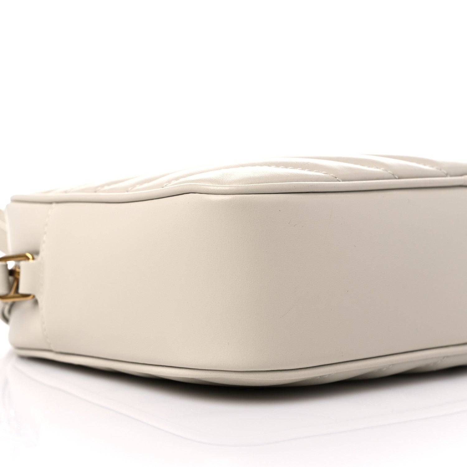 Saint Laurent Calfskin Matelasse Monogram Lou Camera Bag Crema Soft 7 of 9
