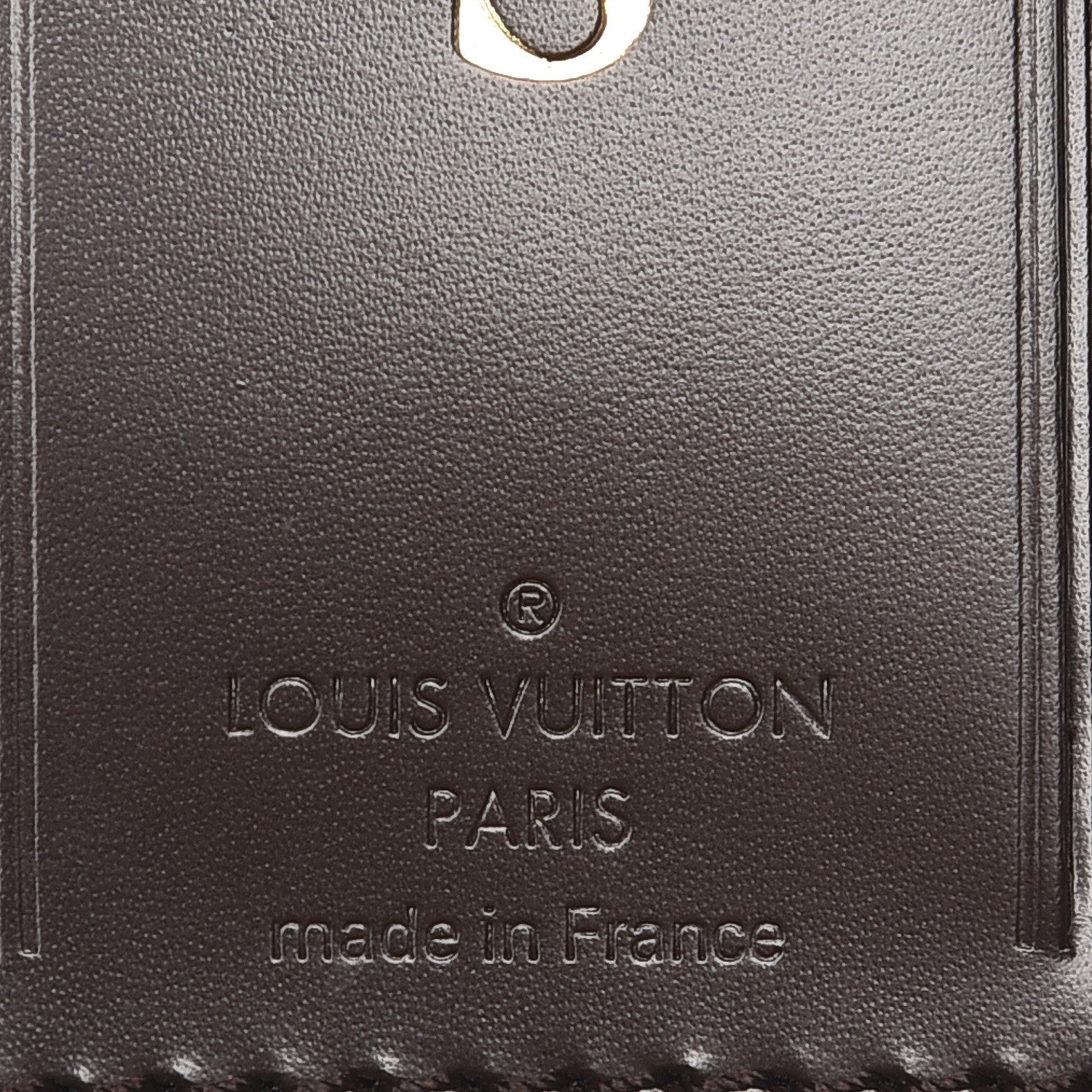 Louis Vuitton Calfskin Luggage Tag Ebene 3 of 3
