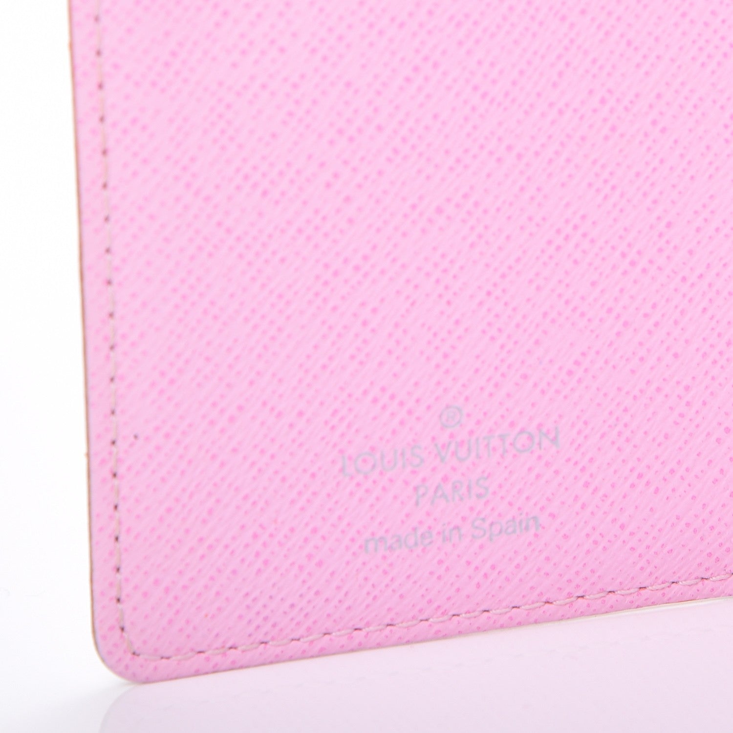 Louis Vuitton Monogram Multicolor Partenaire Agenda Cover PM White Litchi 6 of 8