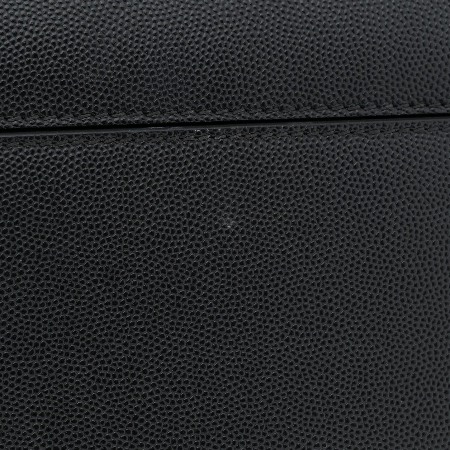 Grained Calfskin Medium Sienna Crossbody Bag Black