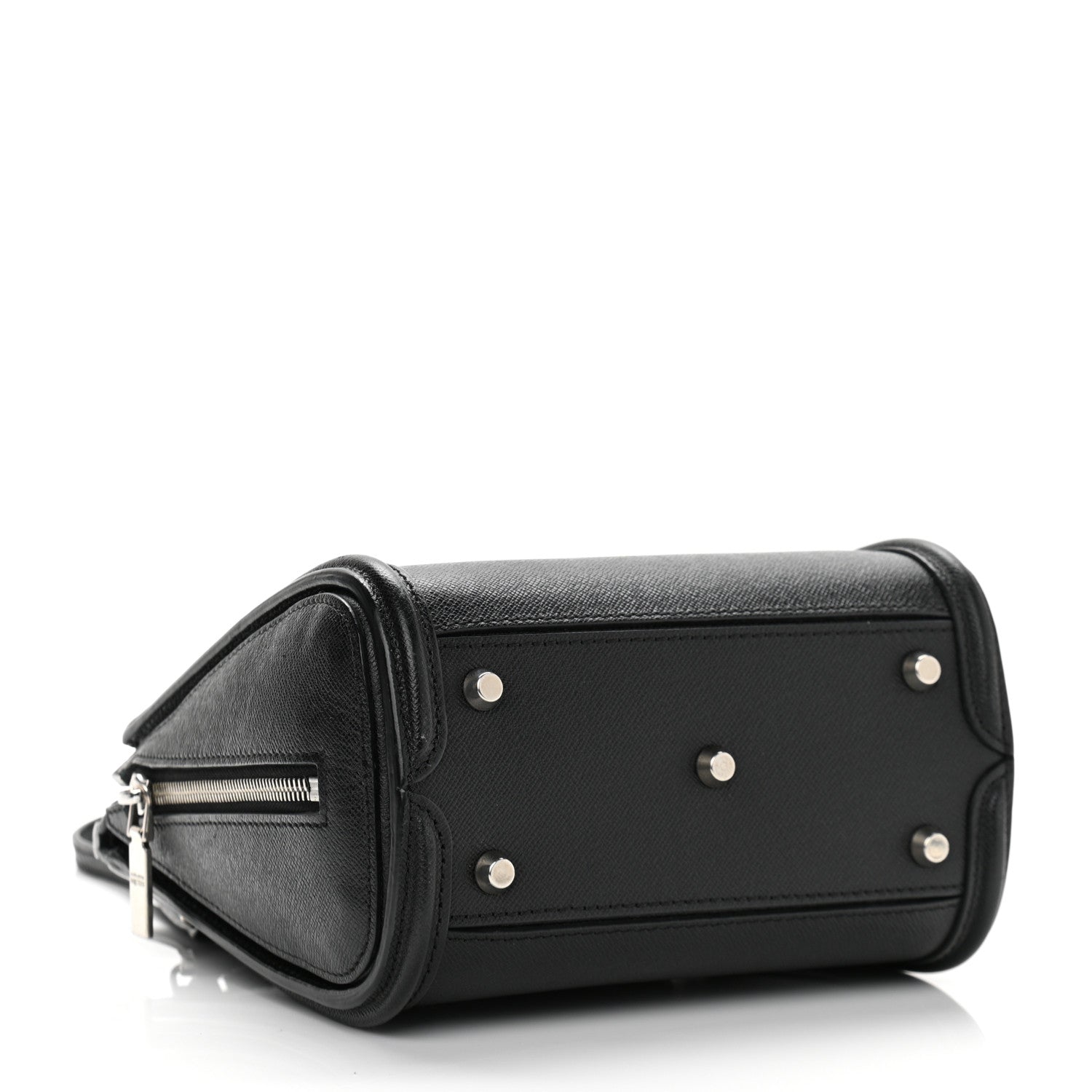 Alexander McQueen Grained Calfskin Small Heroine Black 4 of 14