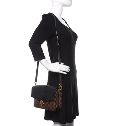 Louis Vuitton Damier Ebene Clapton Black 2 of 8