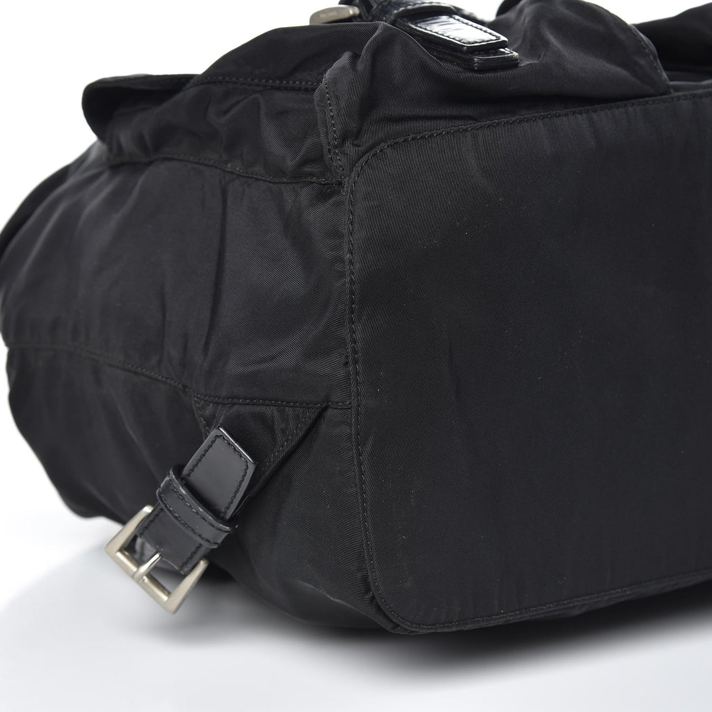 Nylon Vela Medium Backpack Black