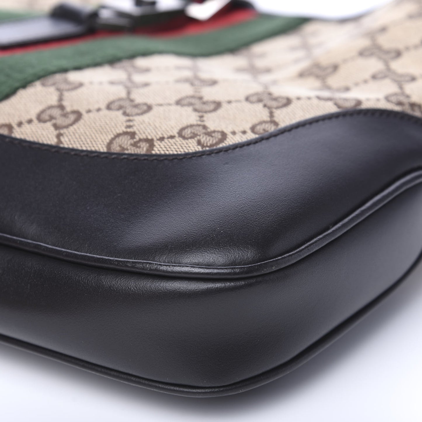 Monogram Web Jackie O Hobo Dark Brown
