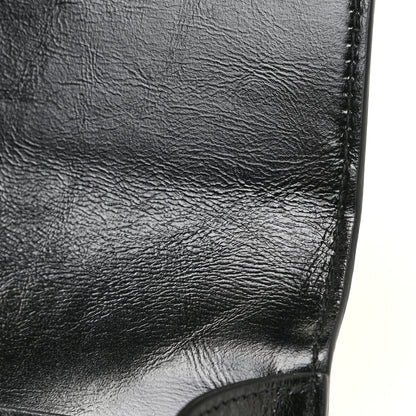 Saint Laurent Calfskin Fetiche Long Clutch Black 12 of 20