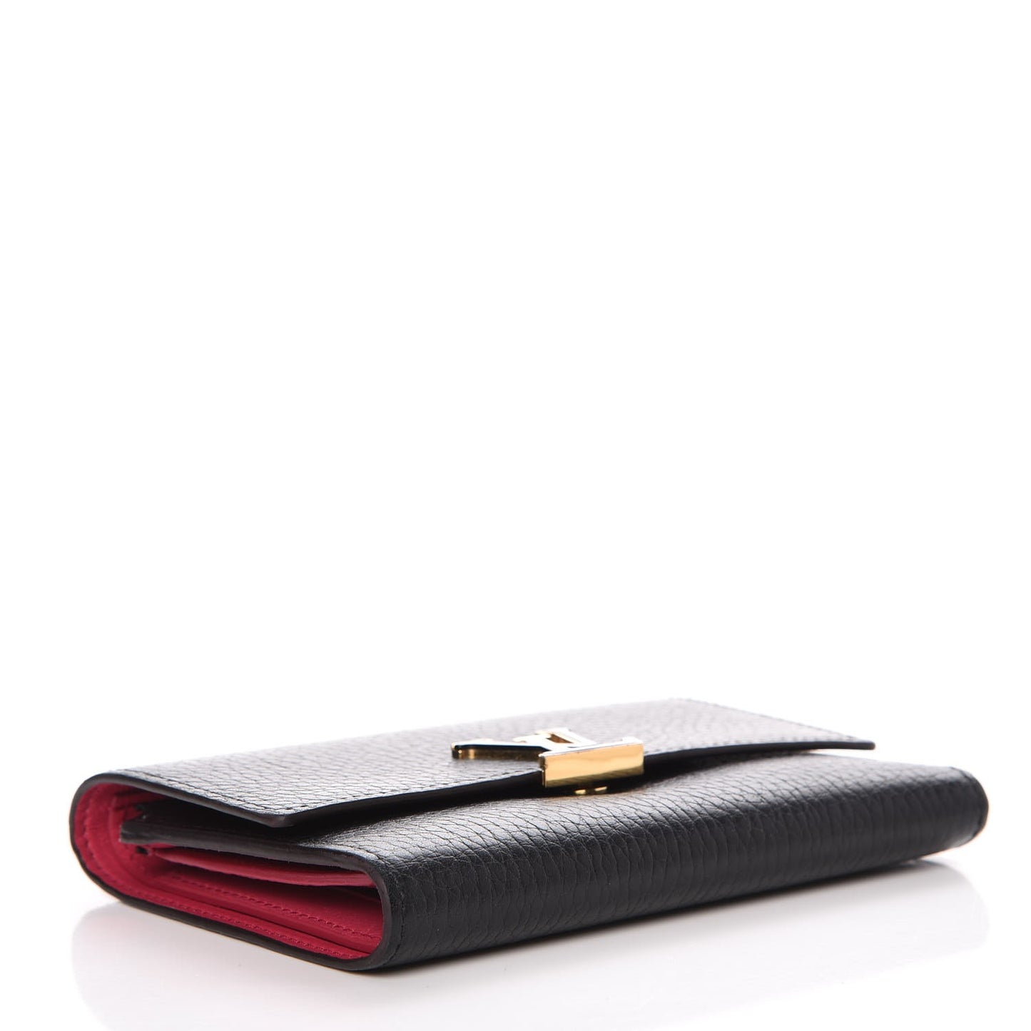Taurillon Capucines Compact Wallet Black