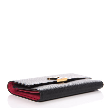 Louis Vuitton Taurillon Capucines Compact Wallet Black 4 of 10