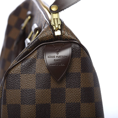 Louis Vuitton Damier Ebene Speedy 25 6 of 11