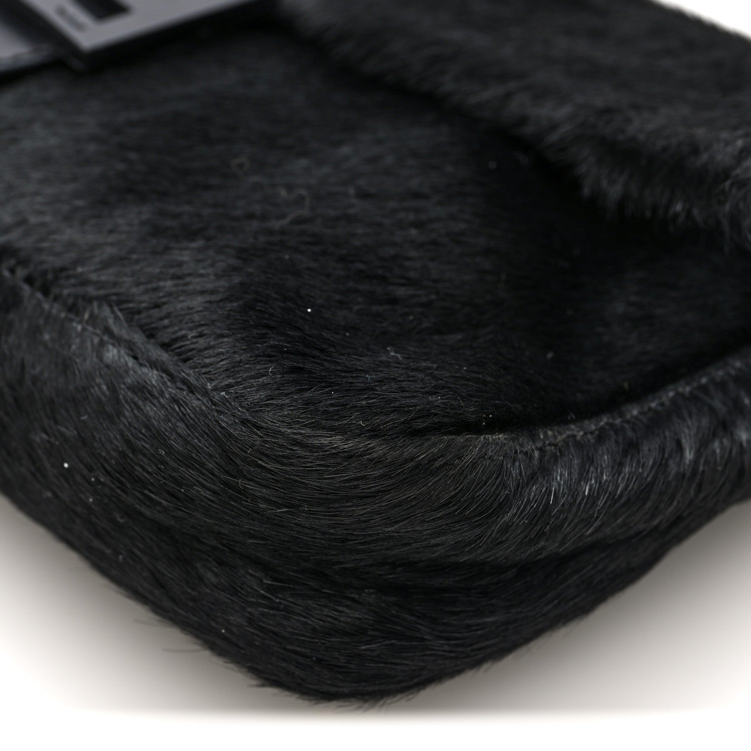 Fendi Calf Hair Baguette Black 9 of 9