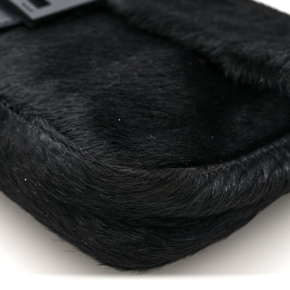 Fendi Calf Hair Baguette Black 9 of 9