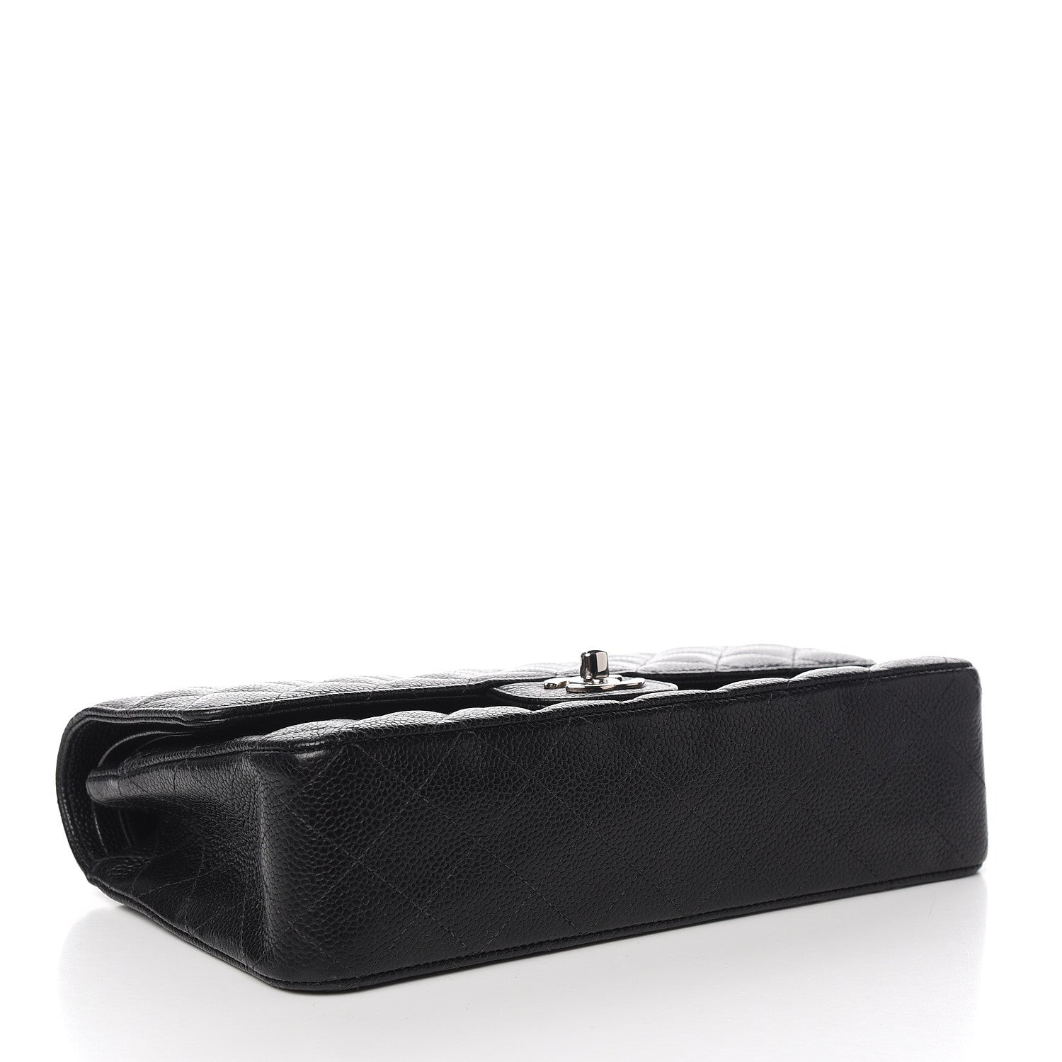 Chanel Caviar Quilted Medium Double Flap Black 3 of 10
