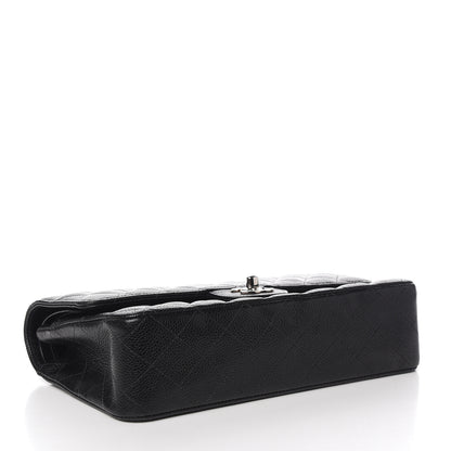 Chanel Caviar Quilted Medium Double Flap Black 3 of 10
