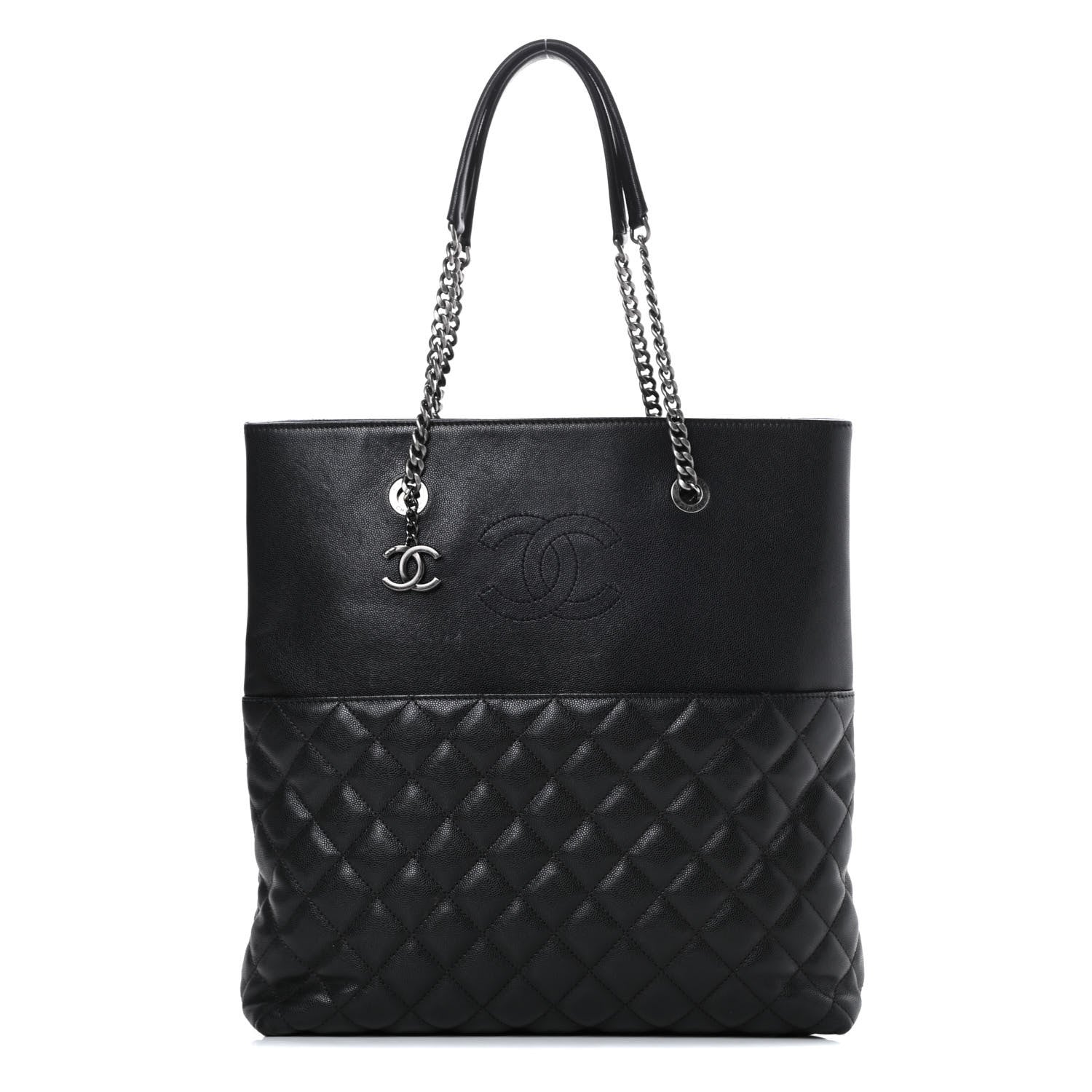 Chanel Caviar Quilted Urban Delight Tote Black 1 of 12