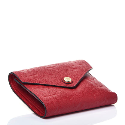 Louis Vuitton Empreinte Victorine Wallet Scarlet 4 of 7