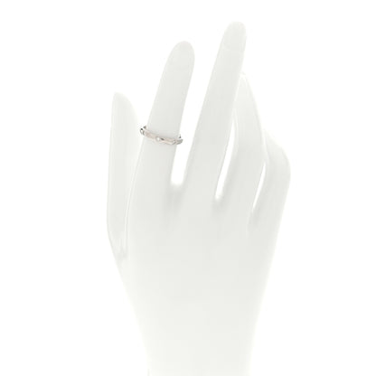 Van Cleef & Arpels Platinum Diamond Tendrement Etoiles Wedding Band Ring 50 5.25 2 of 5