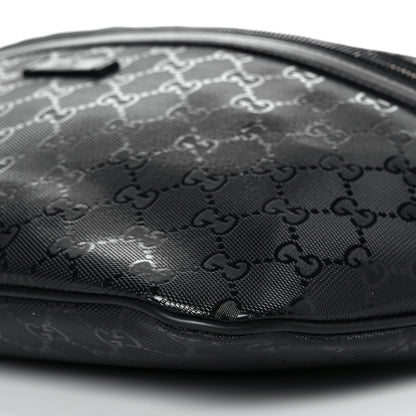Gucci Imprime Monogram Belt Bag Black 9 of 9