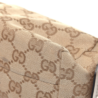 Gucci Monogram Small Cosmetic Case Metallic Bronze 15 of 19