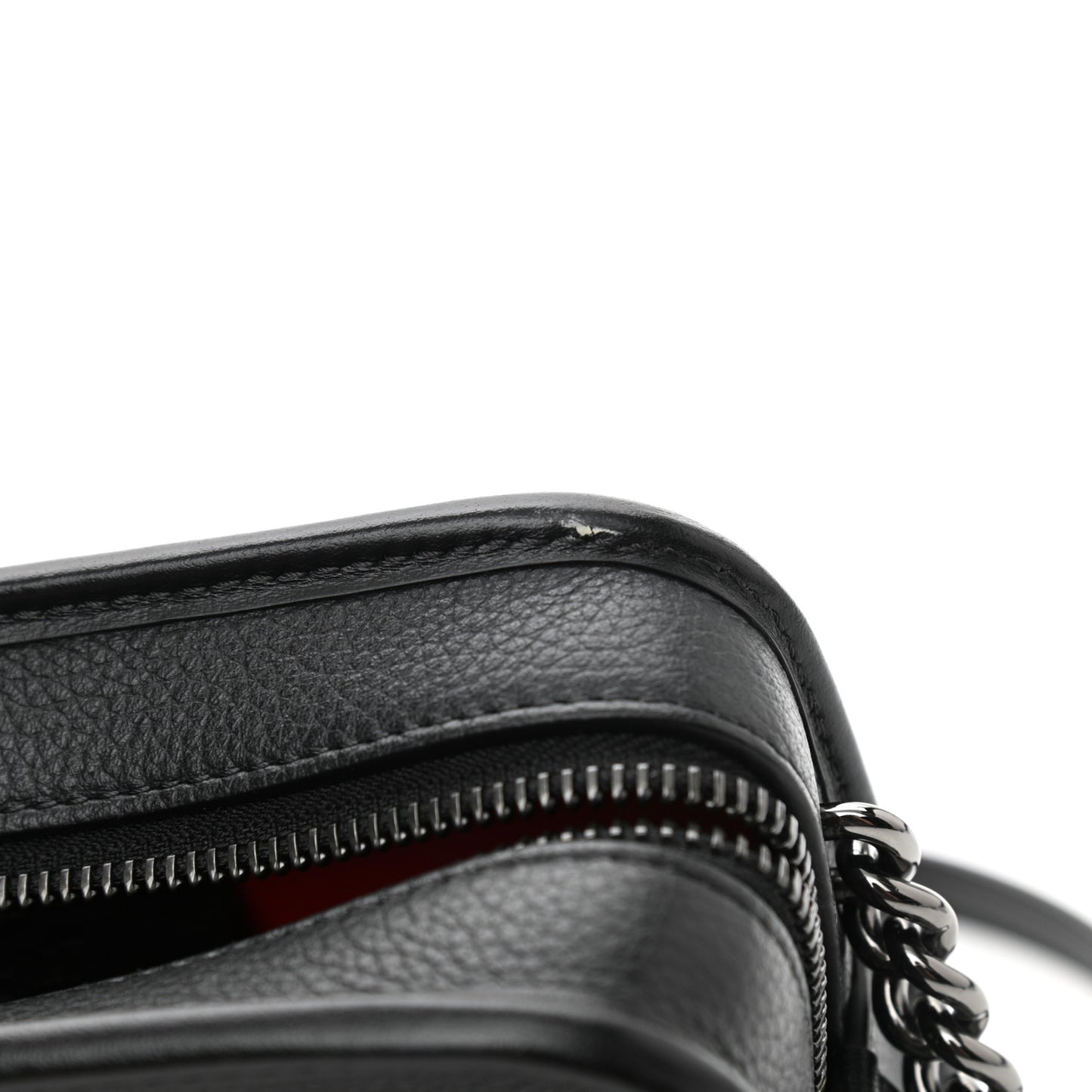 Calfskin Small Radioloubi Black