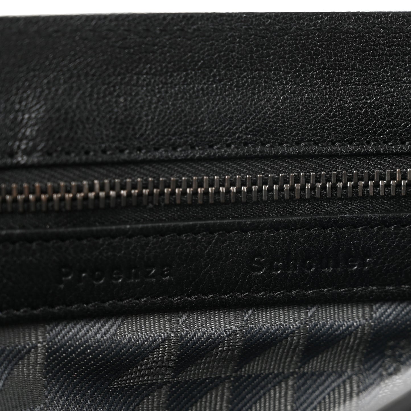 Lambskin PS1 Pochette Clutch Black