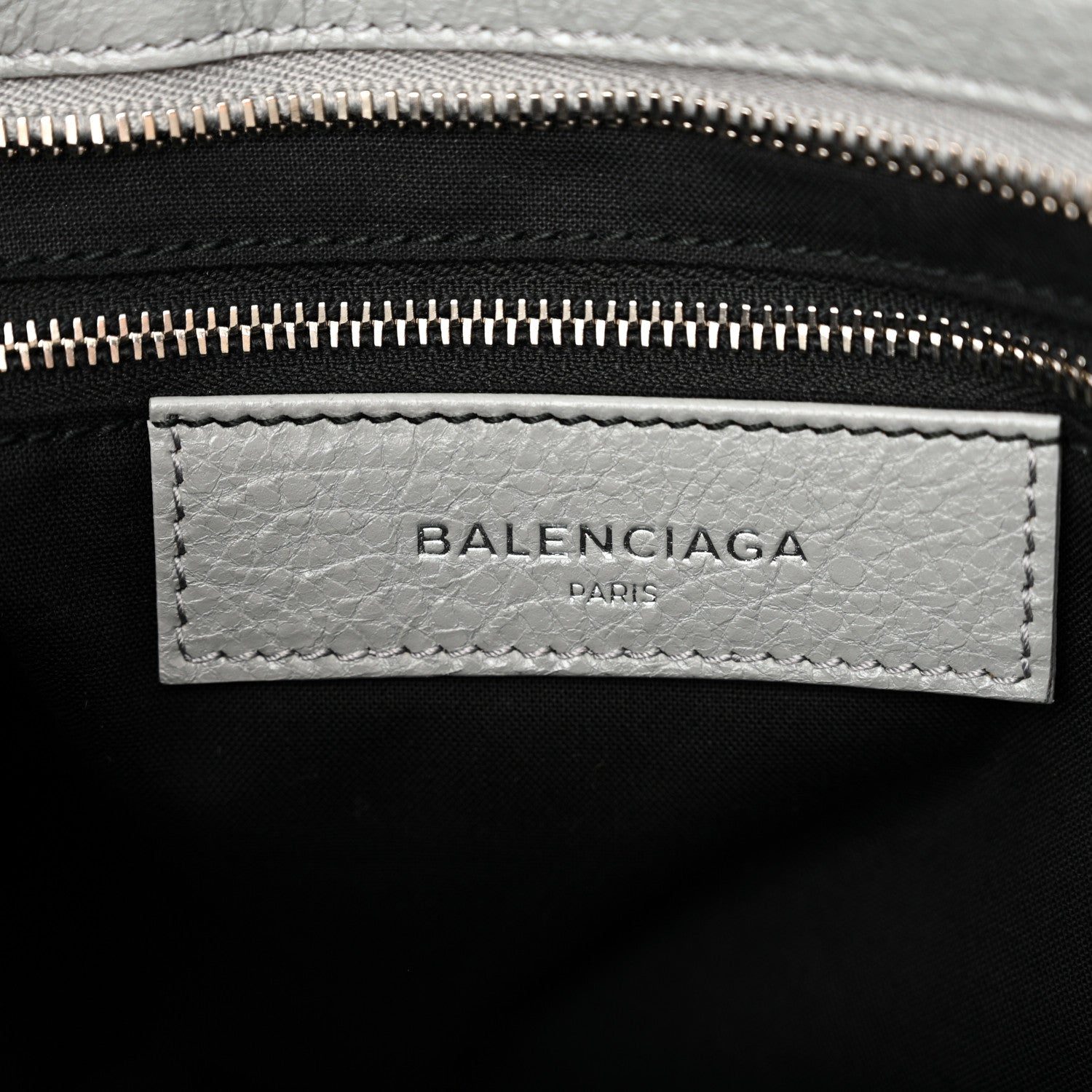 Balenciaga Agneau Classic Silver Hardware S City Gris Haussmannien 7 of 12