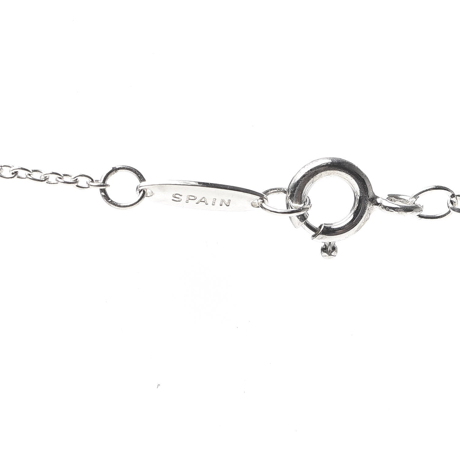 Tiffany Sterling Silver 17mm Elsa Peretti Eternal Circle Pendant Necklace 5 of 6