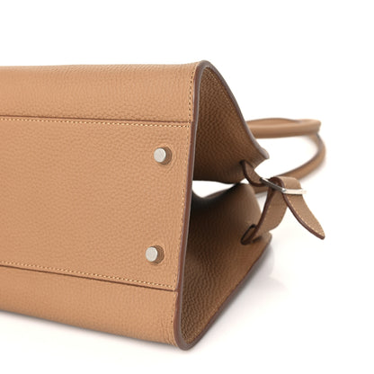 The Row Grained Calfskin EW Margaux Taupe 9 of 9