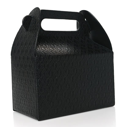 Saint Laurent Calfskin Monogram Take Away Box Black 3 of 9